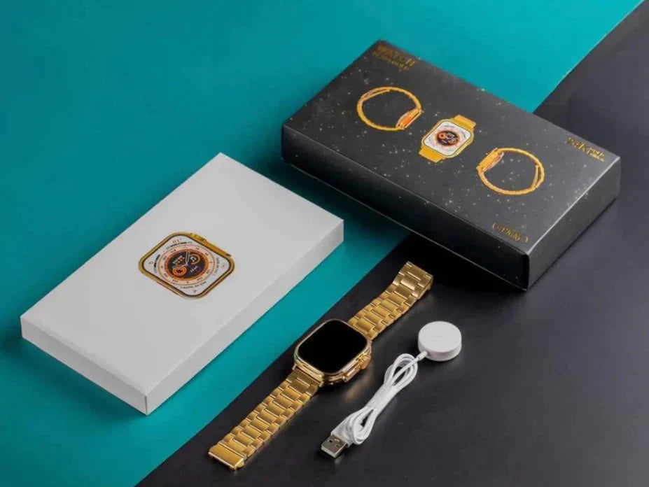 IWatch 2 Ultra (Gold Edition) | Magsafe Charging